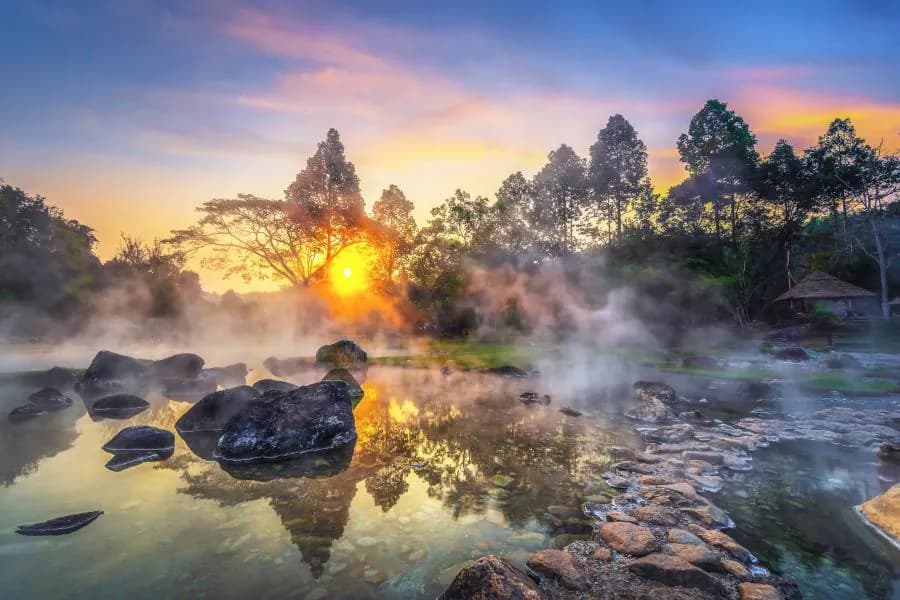 chae son hot springs mist w 900 - sustainable tourism Thailand